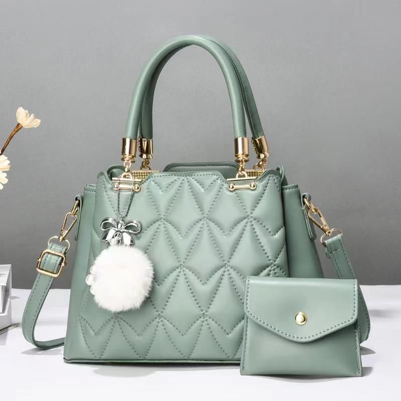 New arrival⚡ High quality  QUEEN  2 in 1PU leather women's/ladies 🔥 fashion🔥🔥 handbag