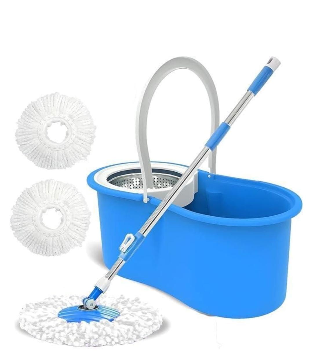 360 rotating Metallic Spin Mop and Bucket set🔥🔥🔥🔥🔥🔥floor cleaning