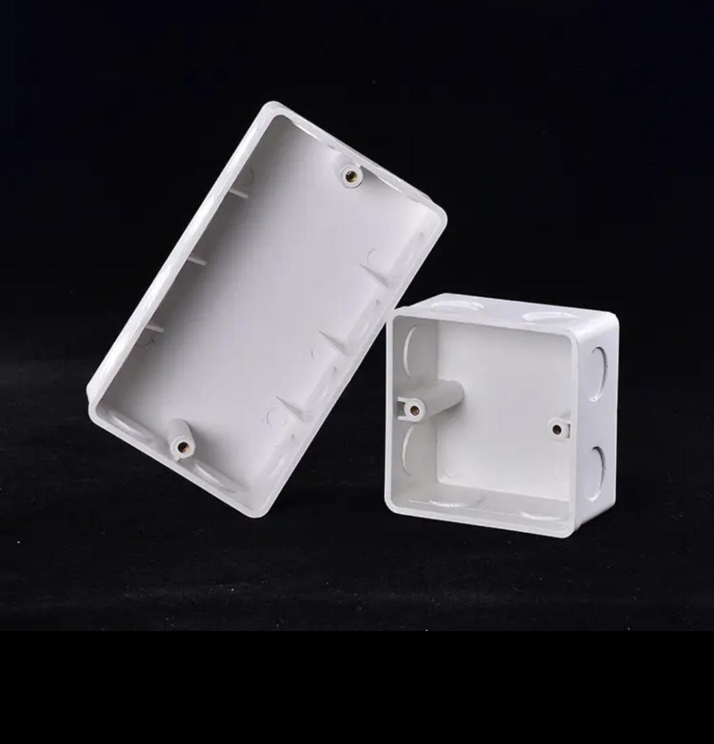 Pattress or Switch or Socket boxes White