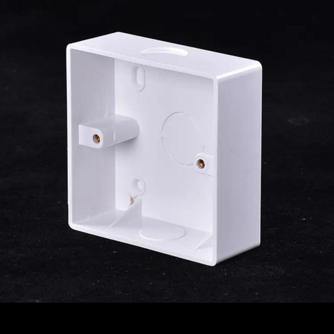 Pattress or Switch or Socket boxes White