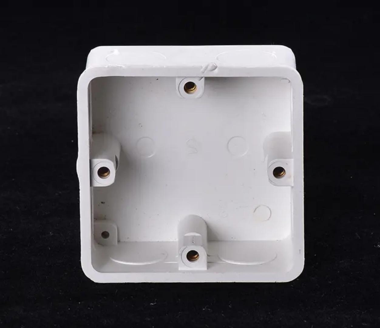 Pattress or Switch or Socket boxes White
