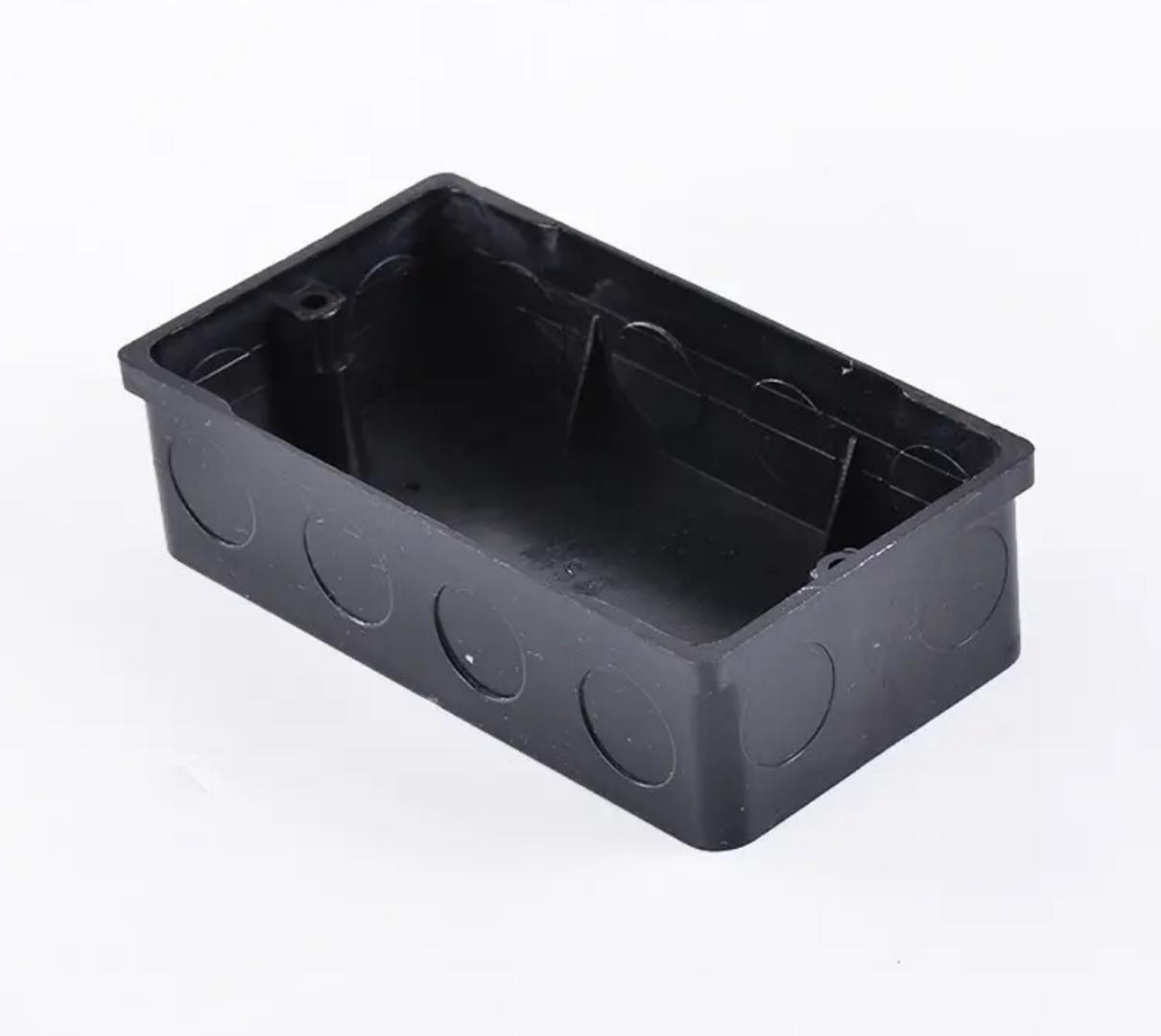 Pattress or Electrical Switch or Socket boxes, Black