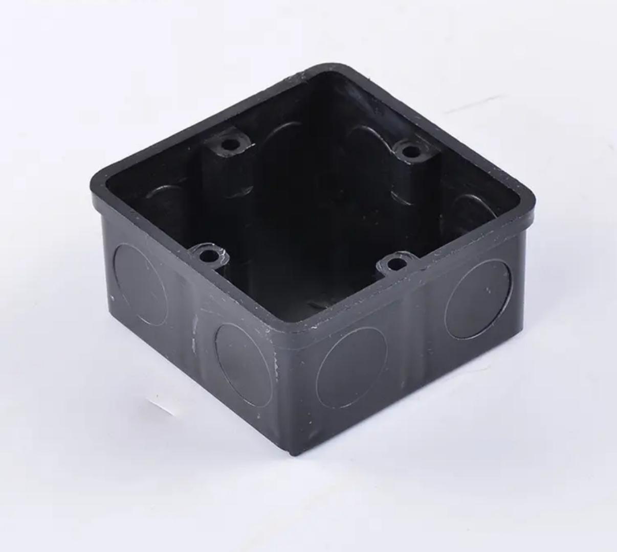 Pattress or Electrical Switch or Socket boxes, Black