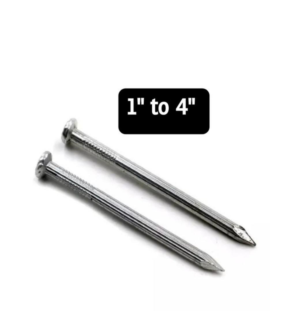 Concrete or Steel Nails from 1 to 4 pieces, from 10 pcs