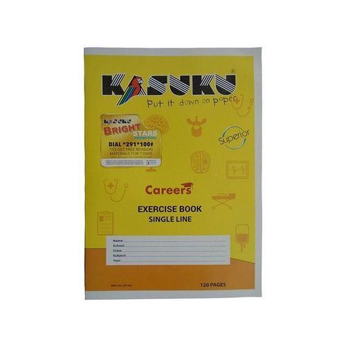 Kasuku Exercise Book A4 Square Line 96pages  -12pcs [1 Dozen]