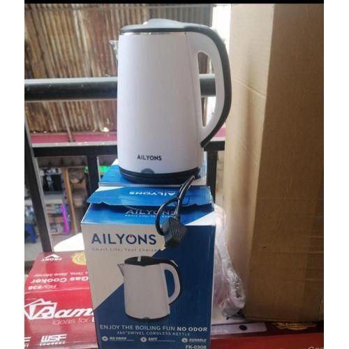KILLMALL SPECIAL OFFERS BEST PRICES ONLY AILYONS 1.8 LITRES ALYONS ELECTRIC KETTLE Now Available Affordable Yet Long Lasting
