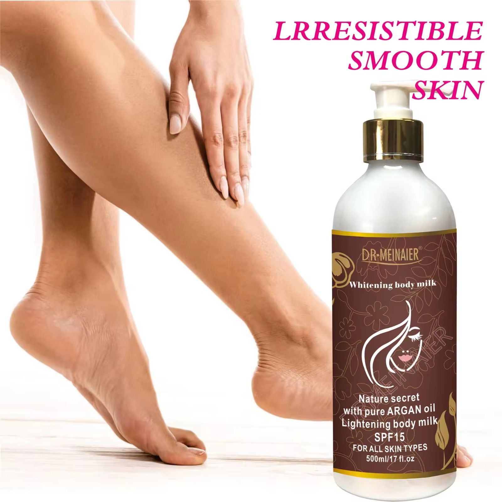 Egyptian Magic Whitening Body Lotion With Pure Argan Oil 500ml Clearer Blemish Free Skin Lighter Brighter Complexion Gentle Lightening Effect Slows Melanin Production 500ml