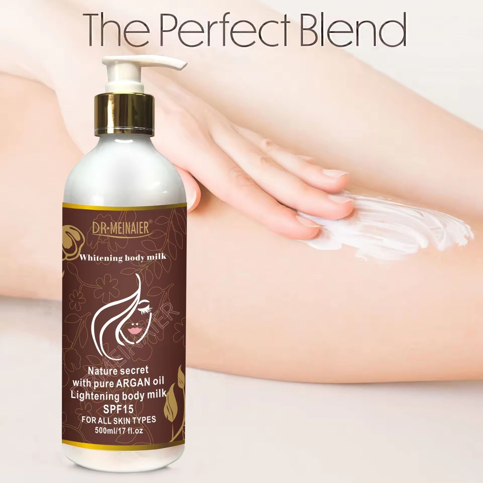 Egyptian Magic Whitening Body Lotion With Pure Argan Oil 500ml Clearer Blemish Free Skin Lighter Brighter Complexion Gentle Lightening Effect Slows Melanin Production 500ml