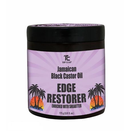 Top Class Edge Restorer Jamaican Black Castor Oil 200g Promote Growth Of Receding Hairline Hair and Scalp Care Jamaican Oil Deep Nourishing Moisturization 200g