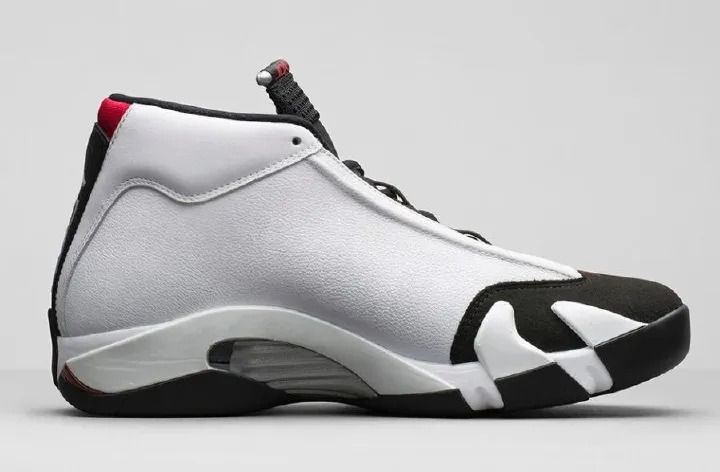 Air Jordan 14 Retro 'Black Toe' 2014 Original Shoes Fashion Sneakers