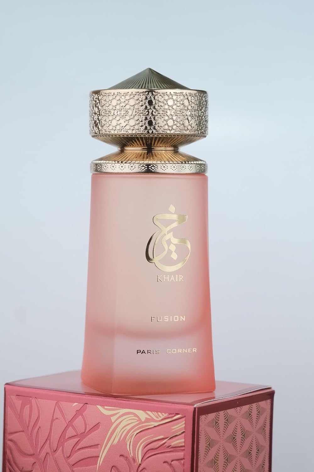 Paris Corner Khair Fusion Lychee Perfume 3.4 Fl Oz Edp Unisex Fragrance Captivating, Seductive, Utterly Irresistible Blackcurrant ,Red Apple, Lychee, Italian Lemon Paris Corner Khair Fusion Perfume