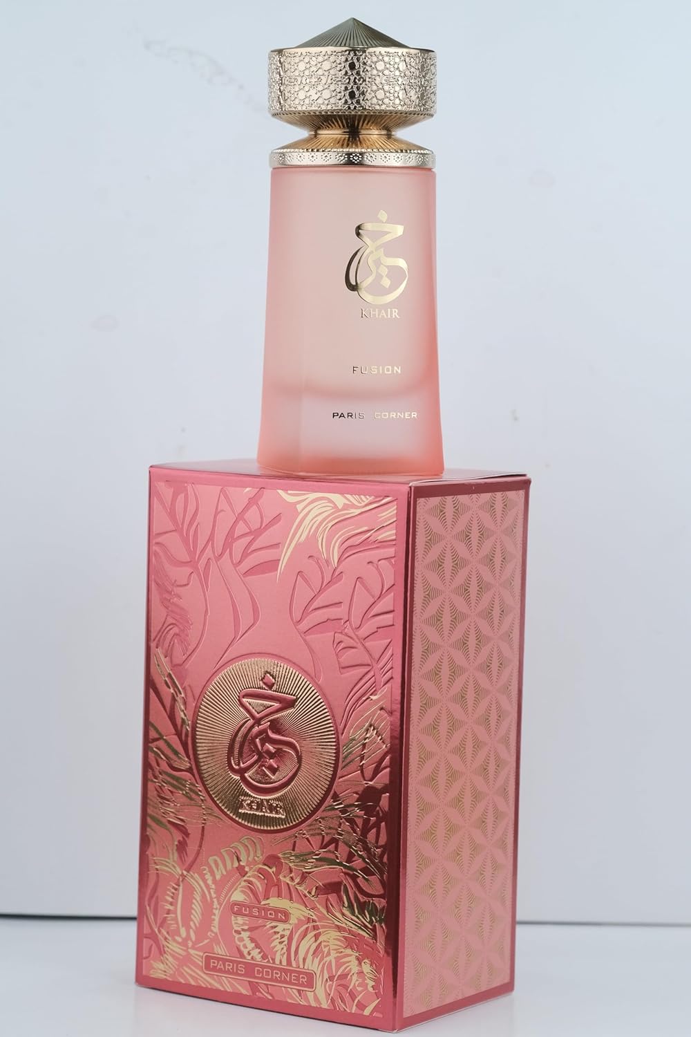 Paris Corner Khair Fusion Lychee Perfume 3.4 Fl Oz Edp Unisex Fragrance Captivating, Seductive, Utterly Irresistible Blackcurrant ,Red Apple, Lychee, Italian Lemon Paris Corner Khair Fusion Perfume