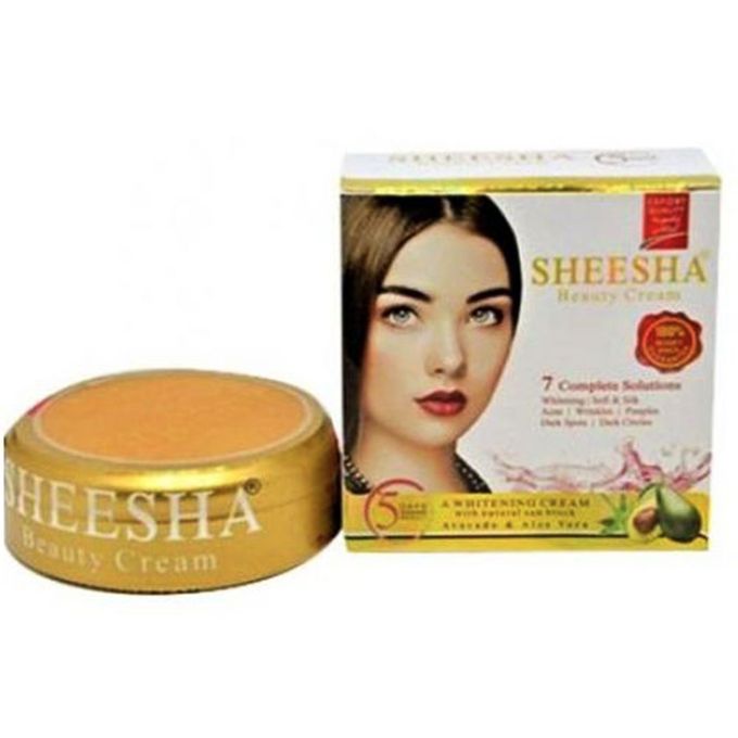 Sheesha Beauty Face Cream - 30g Whitening Cream With Natural Sun Block Avocado & Aloe Vera Anti - Acne Anti Wrinkle Anti - Freckles Dark Spots Whitening Cream