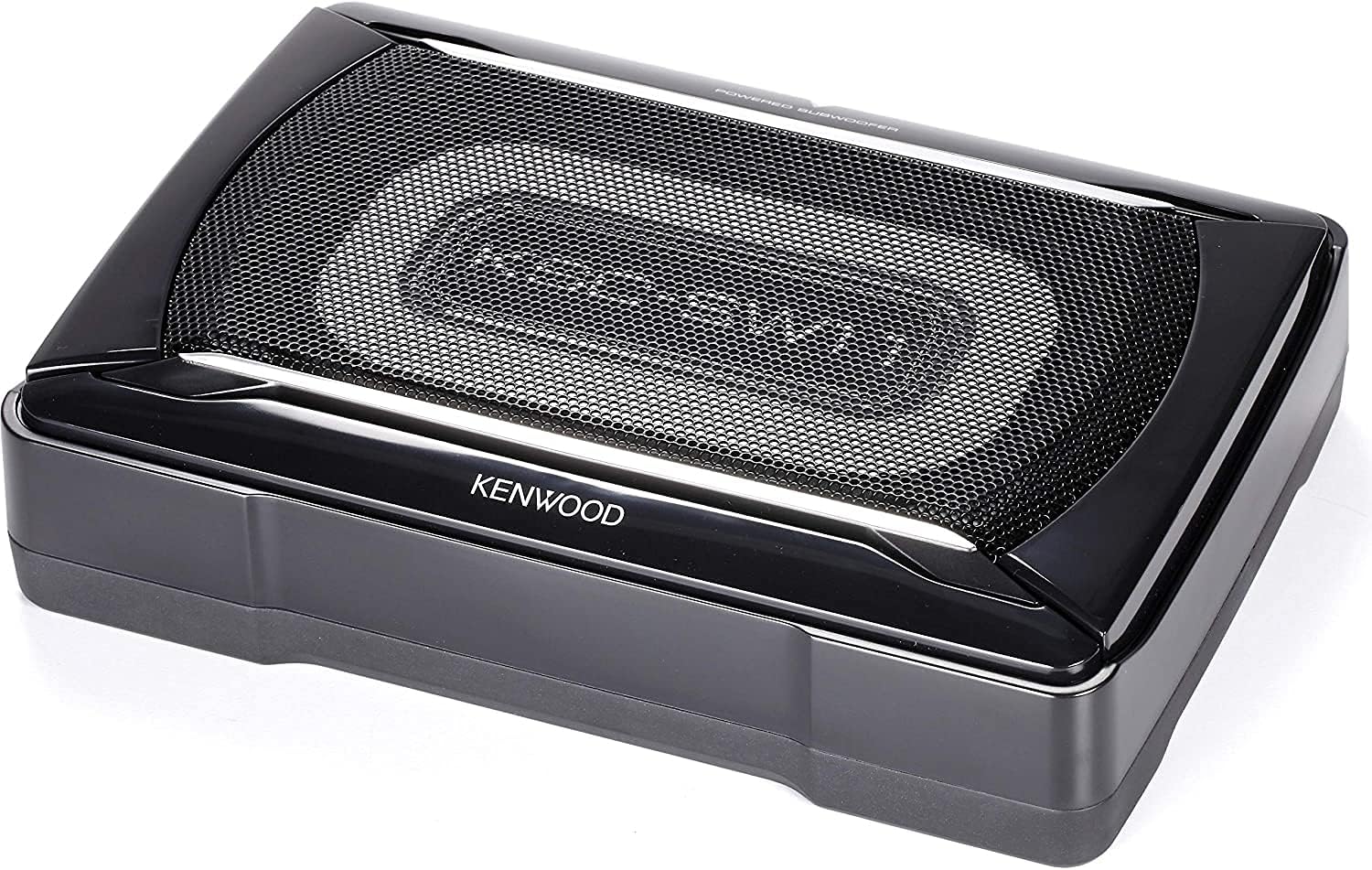 KC-SW11 Compact Powered Enclosed Subwoofer For CAR 150 Watts Stereo, Surround Sound Include Wirirng Harness Aluminum Enclosure Powerful Sound Car Audio