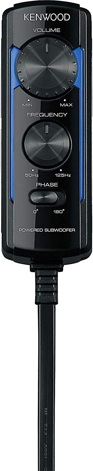 KC-SW11 Compact Powered Enclosed Subwoofer For CAR 150 Watts Stereo, Surround Sound Include Wirirng Harness Aluminum Enclosure Powerful Sound Car Audio