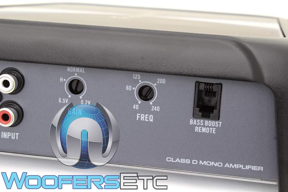Pioneer GM-D9701 Amplifier 2400W Max 1-Channel Mono Amplifier GM Digital Champion Series Class-D Monoblock Car Audio Stereo Amplifier w/Wired Bass Boost Remote 12 Volts (DC) Surface Mount Pioneer