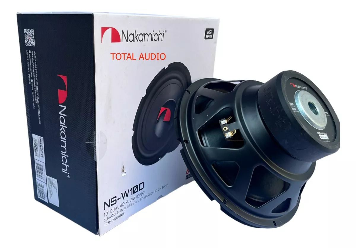 NAKA MICHI NS-W10D 10inch SVC Subwoofer 650W For Cars Compatible With All Car Bluetooth Floor Standing Subwoofer Car Subwoofer Speaker Deep Bass and Clear-quality Music