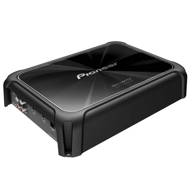 Pioneer GM-D9701 Amplifier 2400W Max 1-Channel Mono Amplifier GM Digital Champion Series Class-D Monoblock Car Audio Stereo Amplifier w/Wired Bass Boost Remote 12 Volts (DC) Surface Mount Pioneer