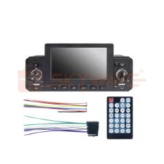 4.3 Inches Car MP5 Player Multiple Media Inputs FM Radio Video Playback Bluetooth Connectivity User-Friendly Interface Equalizer Settings Rear Camera Support Car Electronics