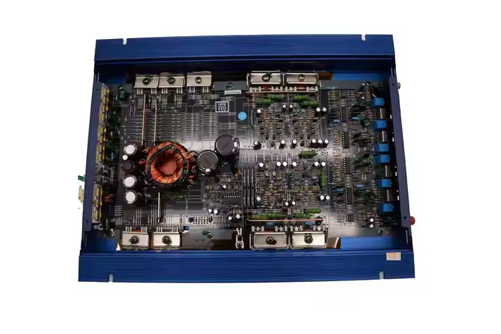 Boschmann Car Amplifier 1500W – Fully Bridgeable 4/3/2 Channel Max 1300W Fully Bridgeable 4/3/2 Channel MOSFET Class AB Power Amp 4 Ch 80 Watt Car Amplifier