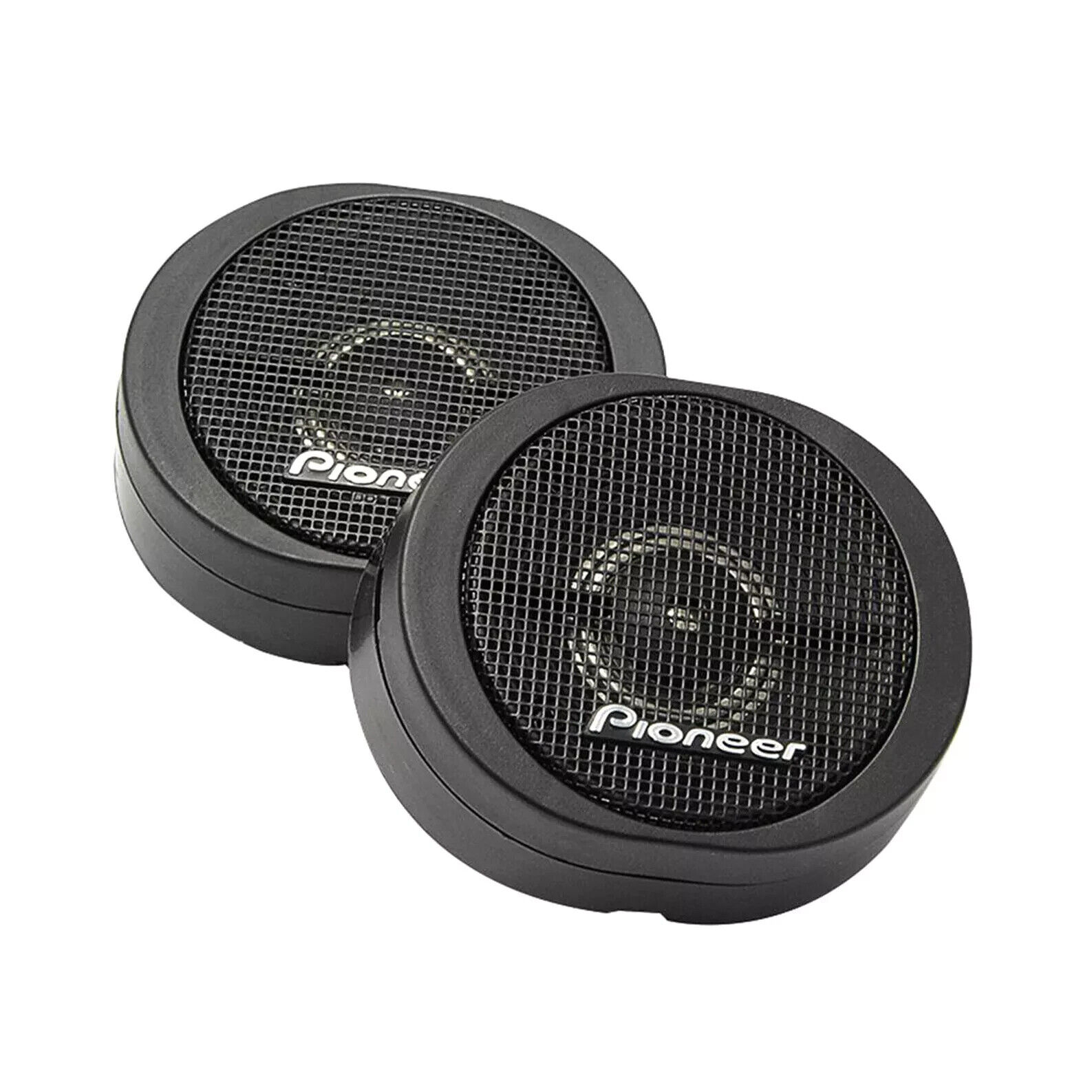 Pioneer TS-S20 200W High Power Car Tweeter Speaker System – 3/4'' Dome, Super Clear Sound, 20mm Mini Metal Dome Tweeters, Black, Universal Fit for Car Audio Upgrade, Crisp Treble, Durable Design