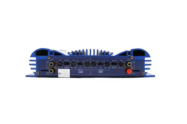 Boschmann Car Amplifier 1500W – Fully Bridgeable 4/3/2 Channel Max 1300W Fully Bridgeable 4/3/2 Channel MOSFET Class AB Power Amp 4 Ch 80 Watt Car Amplifier