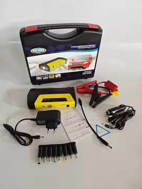 Car Jump Starter 5 Portable 50800MAH Amp Car Forced Start Battery Power Bank Charger 12VJump Starter And Air Compressor Car Jump Starter Kit And Air Compressor