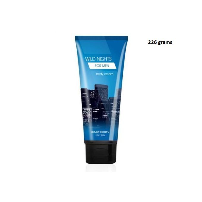 Dear Body Wild Nights For Men Body Cream 226g Hand Lotion Signature Collections Skin Care Body Lotion Natural Plant Extract With Vitamin E and Aloe Vera Hydrating and Moisturizing