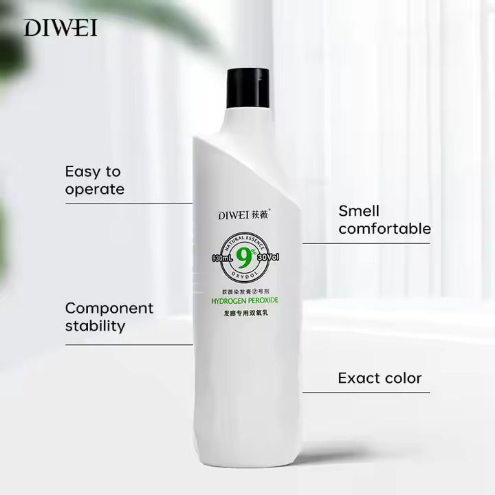 DIWEI Salon Hydrogen Oxidant Professional Organic Hair Developer Cream Peroxide For Hair Diwei Hair Coloring Hydrogèn Peroxide NATURAL ESSENCE 40 VOLUME