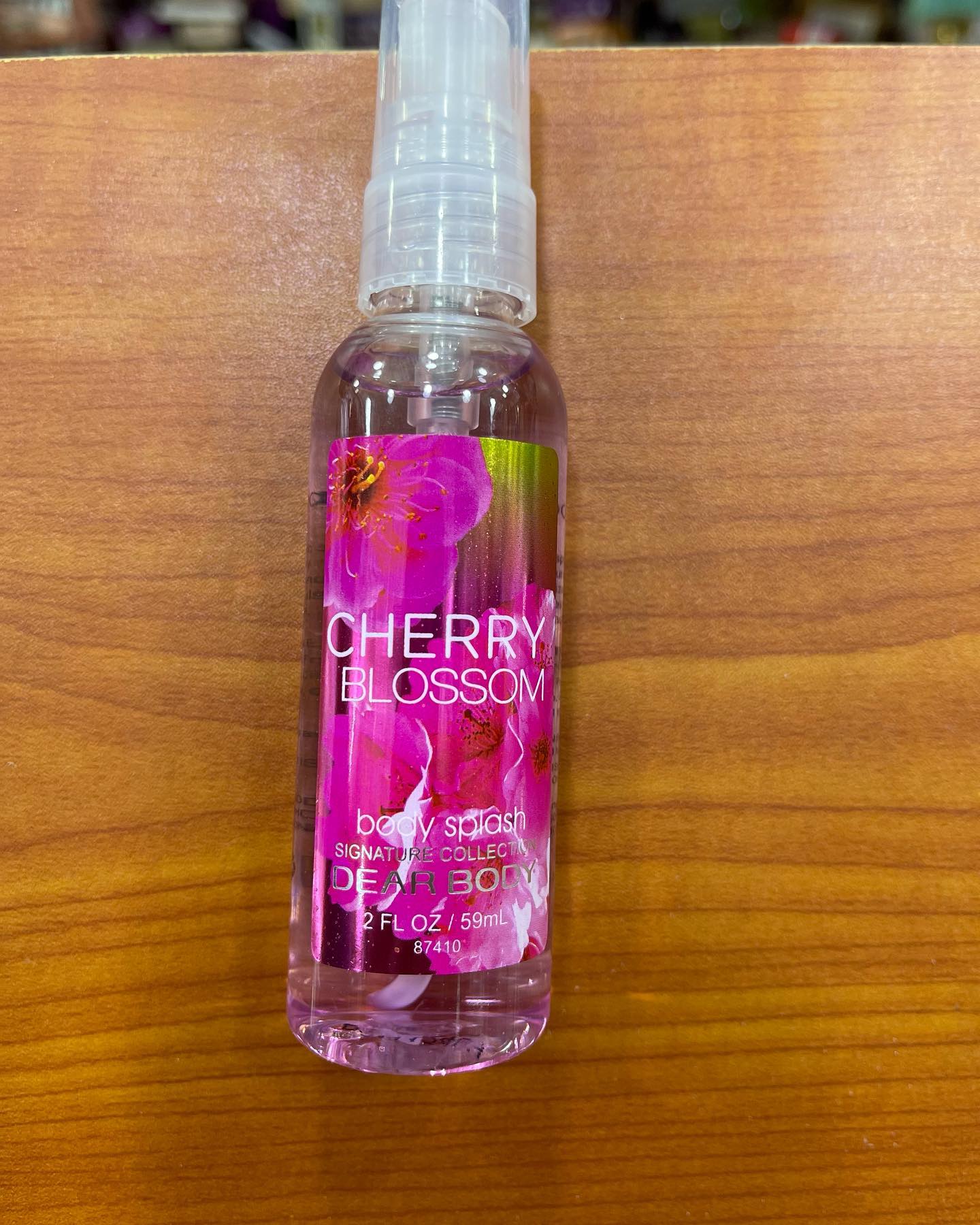 Dear Body Cherry Blossom Body Splash 59ml Signature Collections Skin Care Body Care Body Lotions With Vitamin E and Aloe Vera Extracts Body Lotions Body Splash