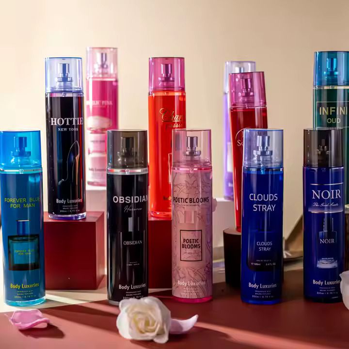 Body Luxuries Love Scramble 200ml Fragrance Body Mist For Women Romantic Perfume Set for Women - Long-Lasting, Non-Irritating, Multi-Purpose Spray Girls Body Signature Collections