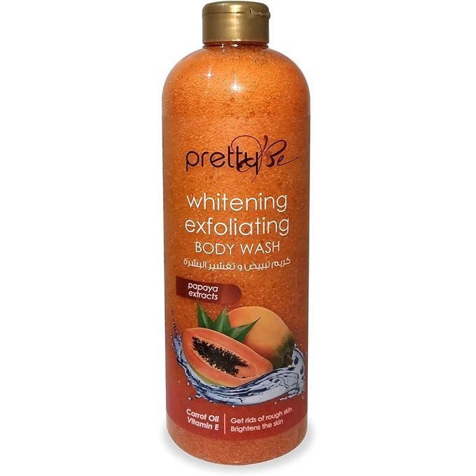 Pretty Be MORROCAN SOAP Strawberry Brightening Body Wash with Olive Extracts. Deeply Cleanses, Removes ACNE, DARK SPOTS, Evens the skin & Has Sweet Scent PRETTY BE MORROCAN SOAP Brightening Body wash