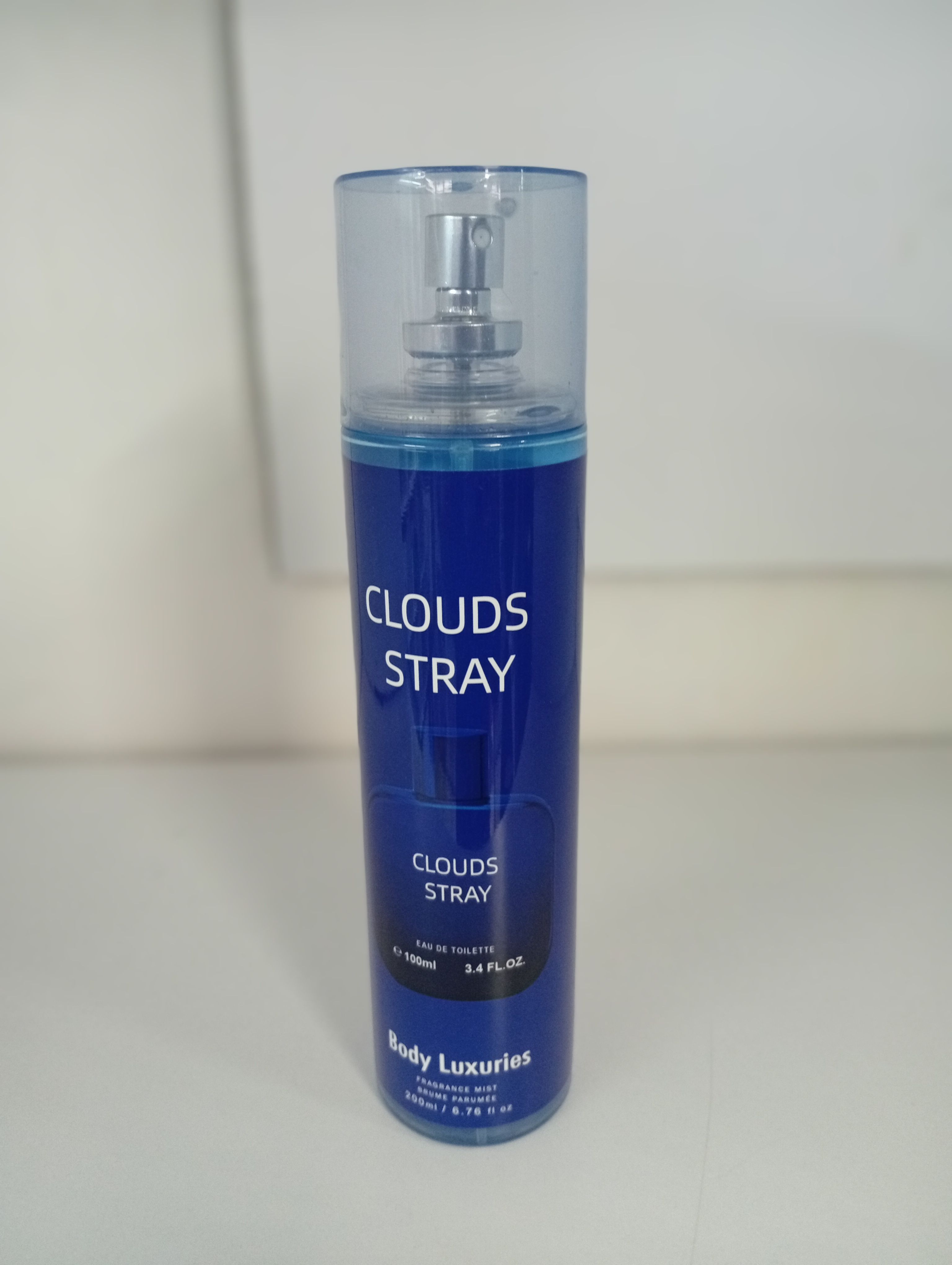 Body Luxuries Clouds Stray 200ml Fragrance Body Mist For Women Romantic Perfume Set for Women - Long-Lasting, Non-Irritating, Multi-Purpose Spray Girls Body Signature Collections