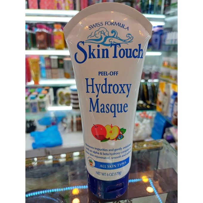 Skin Touch, Peel-Off Hydroxy Masque Unclogging Pores Removing Blackheads and Whiteheads Providing Refreshing and Revitalizing Experience Treatments & Masks