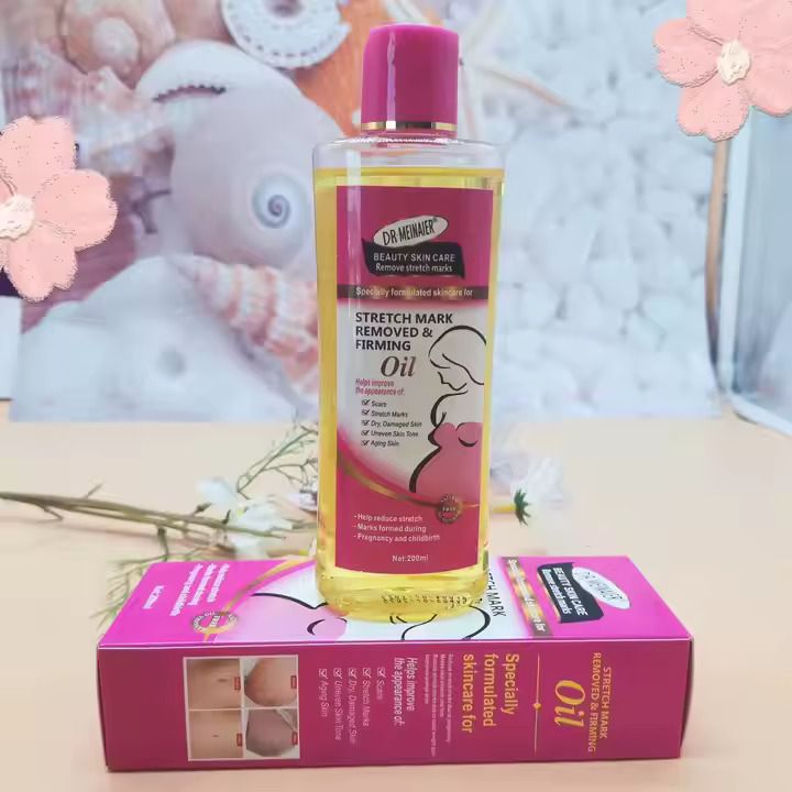 Dr. Meinaier Oil For Stretch Mark Removal & Skin Firming Cream Anti Stretch Marks Anti - Stretch Marks  Moisturizes and Nourishes Skin Anti Strech Marks Oil