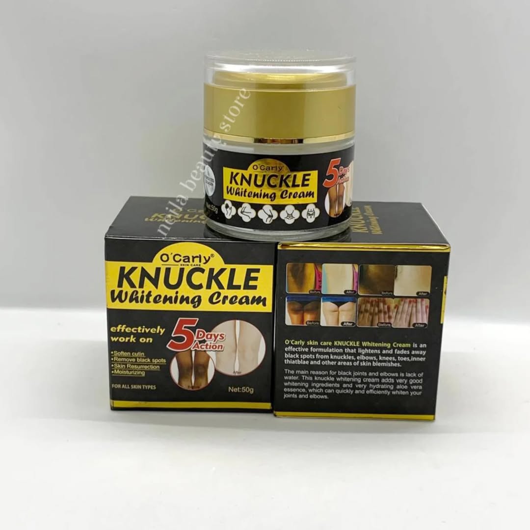 O' Carly Knuckle Whitening Cream Dark Spots Dark Elbow Removal Moisturizing Removing Dark Knuckles Beauty Cream Personal Care Body Care Knuckle Whitening Cream
