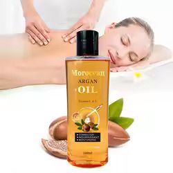 Organic Morocco Argan Oil 100% Effect for Face Body Hair Nourish Moisturize Skin Brighten Repair Serum Oil Pure Essential Oil Moroccan Argan Oil 100 % Pure Nature