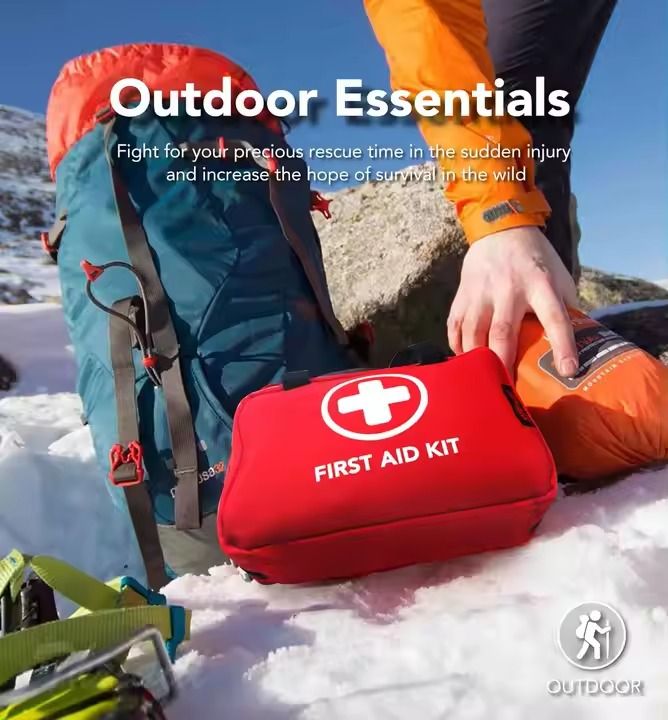 Car First Aid Kit Compact & Travel-Friendly Design Comprehensive Medical Supplie Emergency Response Ready High-Quality, Medical-Grade Items Easy-to-Use Packaging Durable & Water-Resistant Case