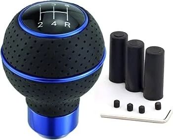 5/6 Speed Universal Manual Gear Stick Shift Knob Head Shifter Lever Universal Fit Ergonomic Grip Stylish Appearance Durable Construction Simple Installation