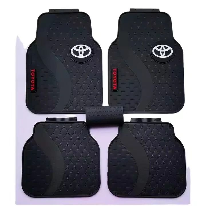 Toyota Car Floor Mats for Rear and Front Toyota Car Floor Mats for Rear and Front Custom-fit for Toyota vehicles Easy to clean and maintain Non-slip design Sleek, stylish look All-weather performance