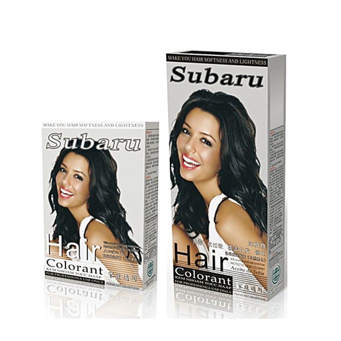 Subaru Hair Colorant Dye – Natural Black/Dark Brown Dye for Men & Women – 3-in-1 Quick Hair Dye, Ammonia-Free, with Olive & Argan Oil – Covers Grey Hair Fast
