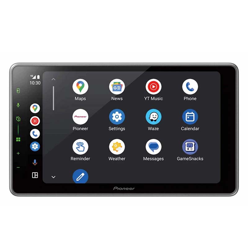 Pioneer DMH-ZF7650BT 9″ Floating Touchscreen Receiver – Wireless & Wired Apple CarPlay / Android Auto, Built-in Wi-Fi & Bluetooth, 13-Band EQ, Rear-View Camera Support