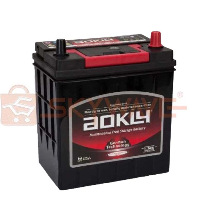 Proride/Aokly NS40 12V 36Ah Maintenance-Free Car Battery – High CCA Engine Starter, Vibration-Resistant Design, Long-Life, Reliable Power for Passenger Vehicles