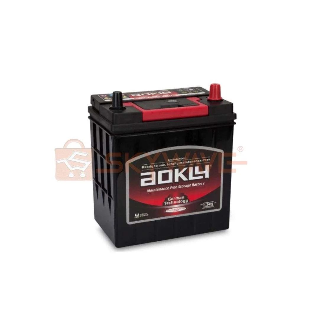 Proride/Aokly NS40 12V 36Ah Maintenance-Free Car Battery – High CCA Engine Starter, Vibration-Resistant Design, Long-Life, Reliable Power for Passenger Vehicles
