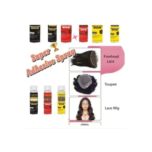 Foisten Lace Melting Spray Wig Glue – Extra Strong Active Adhesive Spray for Wigs, Frontals & Closures, Long-Lasting Lace Melt – Original or Supreme Formula