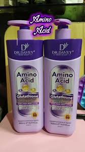 Dr. Davey Amino Acid & Pure Glutathione Body Lotion – Lightening, Hydrating & Anti-Acne Intensive Care