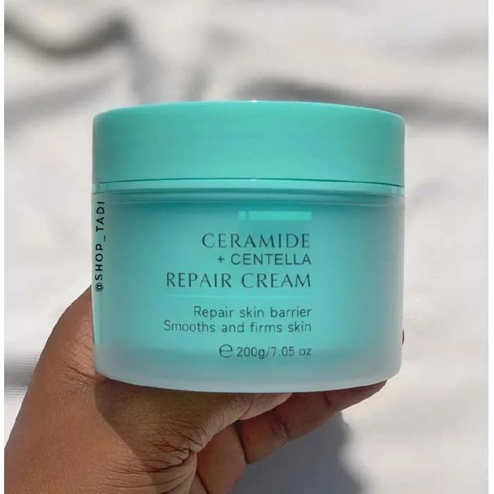 Estelin Ceramide + Centella Repair Cream – Skin Barrier Repair Moisturizer, Deep Hydration, Soothing & Anti-Redness Face Cream for Sensitive, Dry and Damaged Skin Care