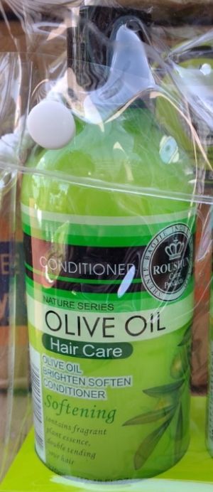 Roushun Care Olive Oil Hair Conditioner Brighten & Soften Moisturizing Nourishing Repair Fragrant Plant Essence Deep Hydration Smooth Shine Anti-Frizz For All Hair Types Daily Use