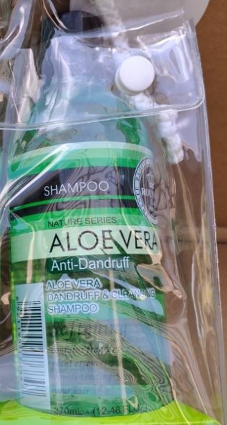 Roushun Aloe Vera Anti-Dandruff Cleansing Shampoo 370ml Moisturizing Nourish Scalp Hair Care Deep Clean Hydration Soothing Aloe Extract Reduce Flakes Soft Smooth Hair For All Hair Types