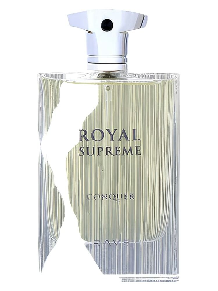 Rave Royal Supreme Conquer Perfume For Men 100ml Eau De Parfum Long Lasting Strong Sillage Woody Spicy Amber Fragrance Luxury Arabian Scent Masculine Cologne